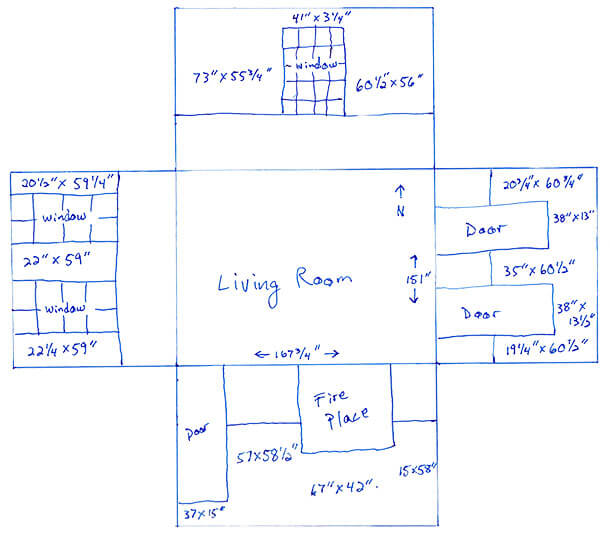 Measuring For Your Wallpaper - Zoe Design