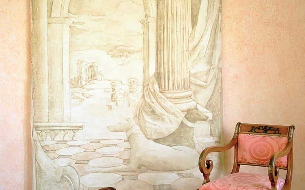 Cracked Plaster Grisaille